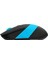 FG10 Nano Kablosuz Optik 2000 Dpı Mouse, 4 Yönlü Scroll, Siyah Mavi 3