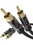 - 0,8 M - Cinch Kablo, 2 Cinch-2 Cinch, Stereo Ses Kablosu (Koaksiyel Kablo, Rca Fiş/fiş, Analog/dijital, Derin Bas Hoparlör/amplifikatör/hifi ve Ev Sineması/blu-Ray/alıcı Için, Siyah) 1