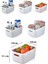 ( 6 Adet ) Şık 3.5 Litre Organizer | Dolap Içi Buzdolabı Banyo Organizer Sepet Çok Amaçlı Organizer 2