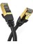 7 Ethernet Ağ Kablosu, 10 Gigabit/s, 600 Mhz, Metal Zırhlı RJ45, Siyah (20 Metre) 1