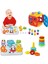 Sevimli Hayvanlar Bultak Kuleli Halkalar Puzzle Bultak Küp Eğitici Zeka Geliştirici Set 1