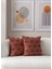 Home Ikili Dekoratif Puantiye Keten Kumaşlı Kırlent Kılıfı 43X43 Kiremit 1