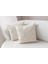 Home Ikili Dekoratif Puantiye Keten Kumaşlı Kırlent Kılıfı 43X43 Krem 3
