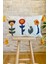 Home Home Design 4'lü Kombin Punch Işlemeli Kırlent Kılıfı (Panç) 5
