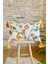 Home Home Design Ikili Kombin Punch Işlemeli Kırlent Kılıfı (Panç) 3