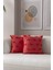 Home Ikili Dekoratif Puantiye Keten Kumaşlı Kırlent Kılıfı 43X43 Pembe 1