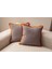 Home Gri Rengi Saçaklı Tek Renk 43X43 Kırlent Kılıfı 2