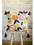 Home Home Design 4'lü Kombin Punch Işlemeli Kırlent Kılıfı (Panç) 4