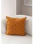 Home Tekli Dekoratif Puantiye Keten Kumaşlı Kırlent Kılıfı 43X43 Hardal 1