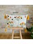 Home Tekli Punch Işlemeli Çiçek Desen Kırlent Kılıfı 1