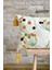 Home Tekli Punch Işlemeli Çiçek Desen Kırlent Kılıfı 2