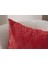 Home Tekli Dekoratif Puantiye Keten Kumaşlı Kırlent Kılıfı 43X43 Pembe 3