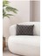 Home Dekoratif Puantiye Keten Kumaşlı Kırlent Kılıfı 35X50 1