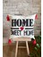 Home Punch Işlemeli 2'li Dekoratif Özel Tasarım Kırlent Kılıfı (Panç) 3