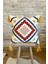 Home Home Design 4'lü Kombin Punch Işlemeli Kırlent Kılıfı (Panç) 3