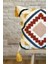 Home Home Design 4'lü Kombin Punch Işlemeli Kırlent Kılıfı (Panç) 5