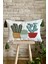 Home Home Design Ikili Kombin Punch Işlemeli Kırlent Kılıfı (Panç) 3