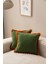 Home Yeşil Rengi Saçaklı Tek Renk 43X43 Kırlent Kılıfı 1
