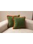 Home Yeşil Rengi Saçaklı Tek Renk 43X43 Kırlent Kılıfı 2