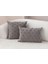 Home Ikili Dekoratif Puantiye Keten Kumaşlı Kırlent Kılıfı 43X43, 35X50 2