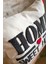 Home Punch Işlemeli Tekli Dekoratif Home Sweet Home Kırlent Kılıfı (Panç) 2