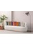 Home Tekli Dekoratif Puantiye Keten Kumaşlı Kırlent Kılıfı 43X43 Lacivert 4