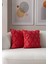 Home Ikili Dekoratif Puantiye Keten Kumaşlı Kırlent Kılıfı 43X43 Pembe 2
