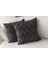 Home Ikili Dekoratif Puantiye Keten Kumaşlı Kırlent Kılıfı 43X43 Siyah 3