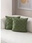 Home Ikili Dekoratif Puantiye Keten Kumaşlı Kırlent Kılıfı 43X43 Yeşil 1