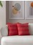 Home Ikili Dekoratif Puantiye Keten Kumaşlı Kırlent Kılıfı 43X43 Pembe 1