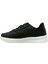 Siyah Beyaz Bağcıklı Sneakers Spor Ayakkabı 3