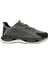 Füme Gri Kırmızı Bağcıklı Sneakers Spor Ayakkabı 2