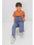 Unisex Çocuk Salopet Tulum Takım 3