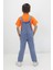 Unisex Çocuk Salopet Tulum Takım 5