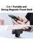 10.000 mAh Magsafe Powerbank Trio Standlı Pd Hızlı Şarj Özellikli 15W Siyah 2
