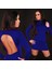 TP101144 Uzun Kollu Sırtı Açık Mini Elbise 3