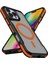 Apple iPhone 16 Pro Max Uyumlu Magsafe Şarj Özellikli Renkli Kenar Airbag Şeritli Zore Lamer Kapak 1