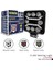 Çalışma Lambası Pro 8 LED 3 Fonksıyon Kare 1
