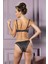Zincir Detaylı Toparlayıcı Minimizer Sütyen Slip Külot Takım Siyah (BRF31741) 2
