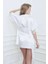 Bride Baskılı Sabahlıklı Saten Şort Takım 4777 4