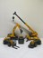 Inşaat Araçları Oyuncak Büyük Vinç Dozer Kepçe Slindir Forklift Kar Küreyici 5 Li Set 1
