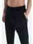Siyah Erkek Modal Karışımlı Jogger Pantolon 5