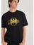 Batman Baskılı Siyah Tişört 0612567-900 3