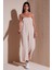 7019 Askılı Bahçivan Tulum Krem 1