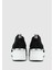Siyah Deri Kadın Sneaker 4