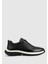Siyah Deri Erkek Sneaker 1