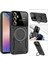 Samsung Galaxy A24 Için Kılıf Kamera Lens Koruyuculu Magsafe Destekli 360 Dönen Halka Standlı Kapak 5