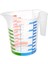 Buffer® 500 ml Renkli Dereceli Sert Plastik Mutfak Ölçü Kabı 2