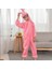 Çocuk Tavşan Kostümü Pembe Renk 4-5 Yaş 1
