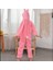 Çocuk Tavşan Kostümü Pembe Renk 4-5 Yaş 2